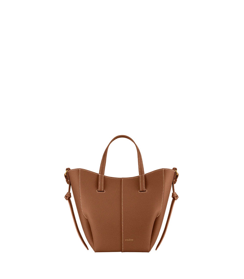 Cyme Tote Nano - Textured Camel