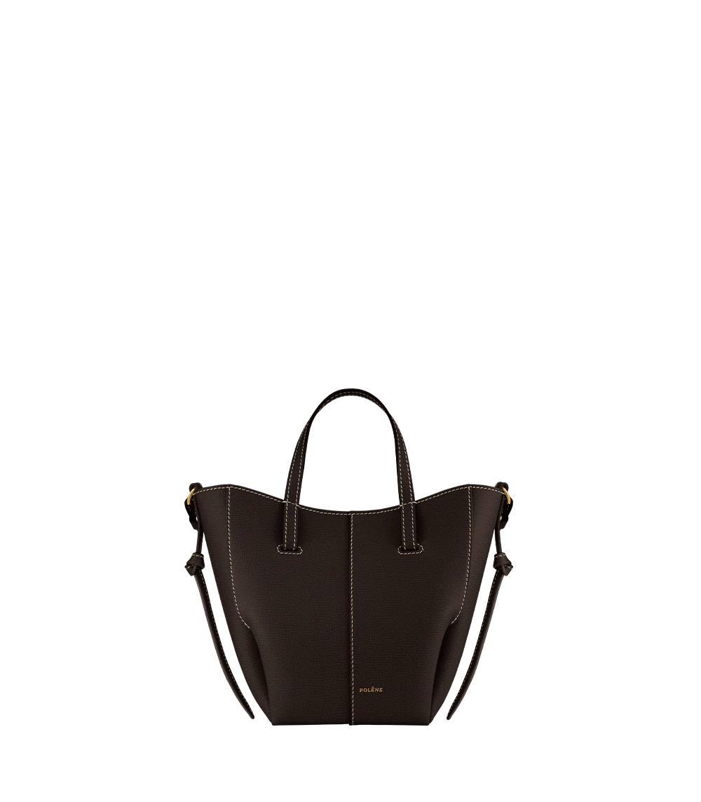 Cyme Tote Nano - Textured Ebony