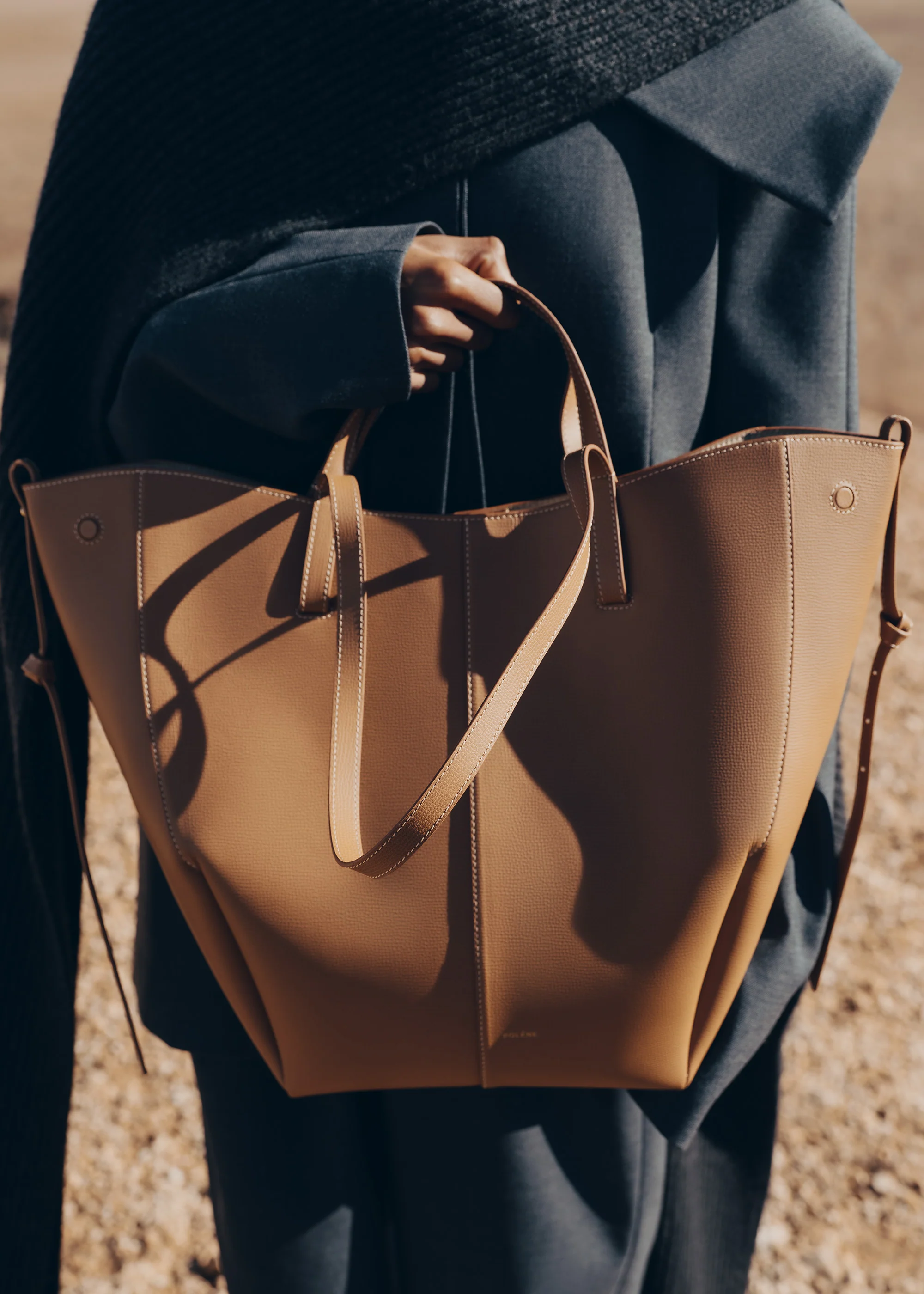 Cyme Tote - Textured Camel - Image 4