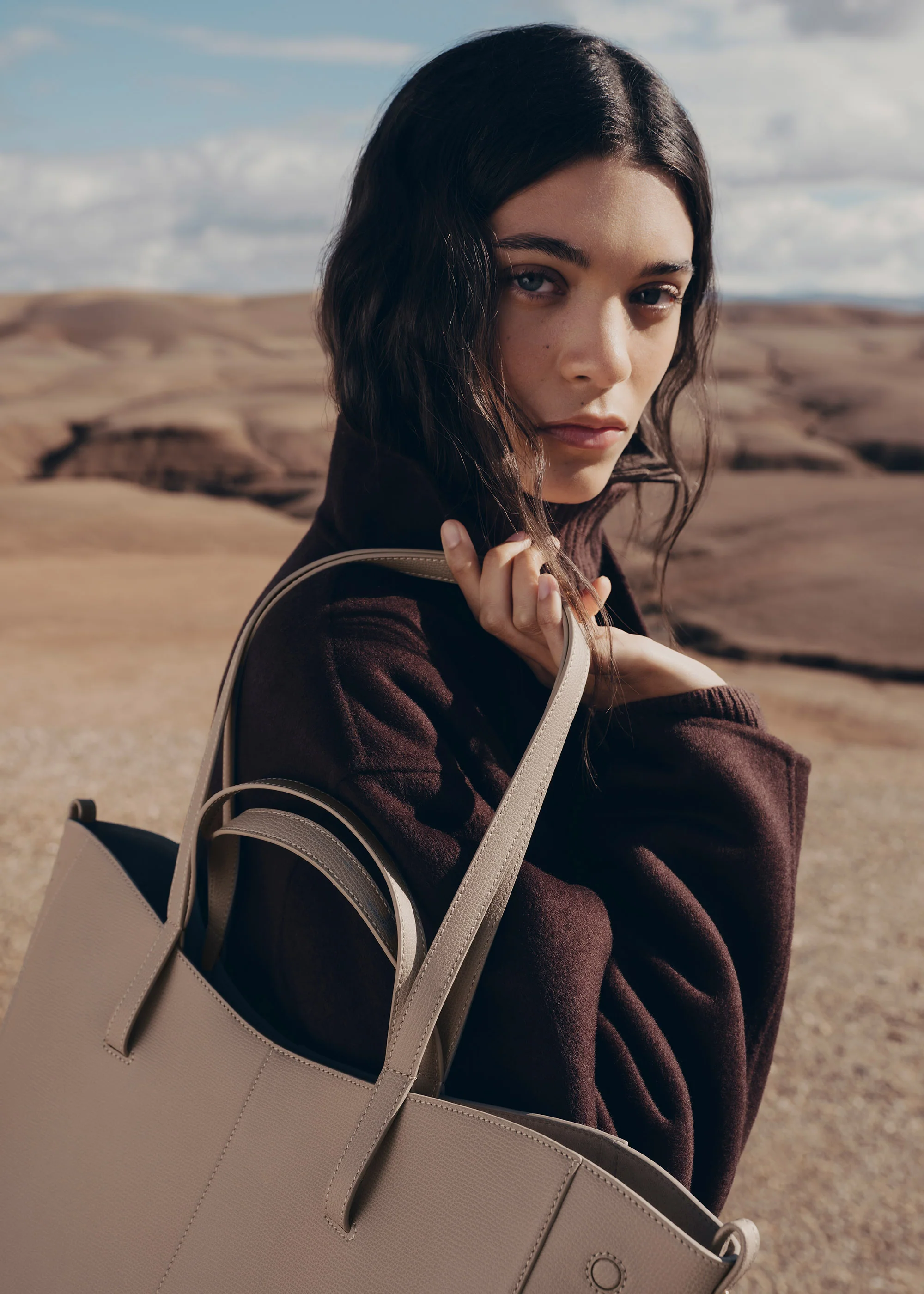 Cyme Tote - Textured Taupe - Image 3
