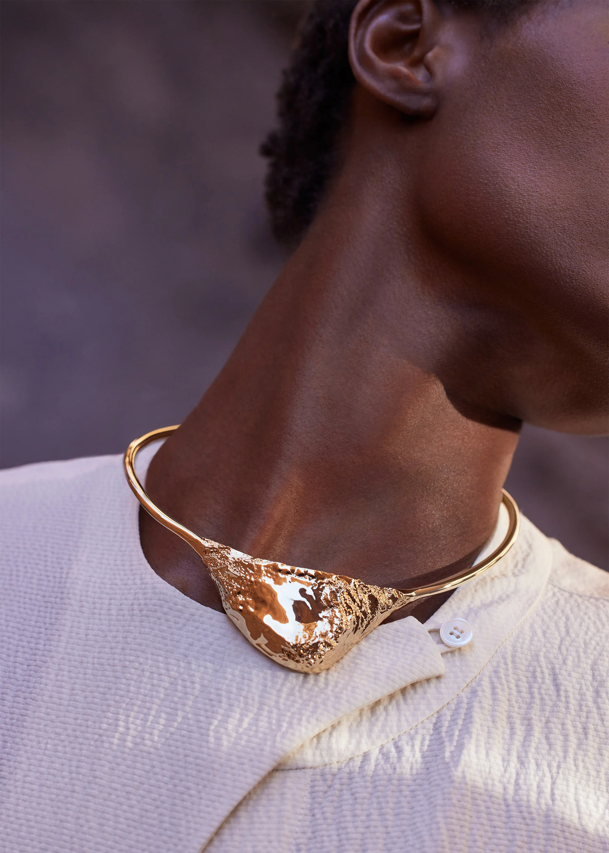 Eroz Necklace - 24 carat gold gilded - Image 3