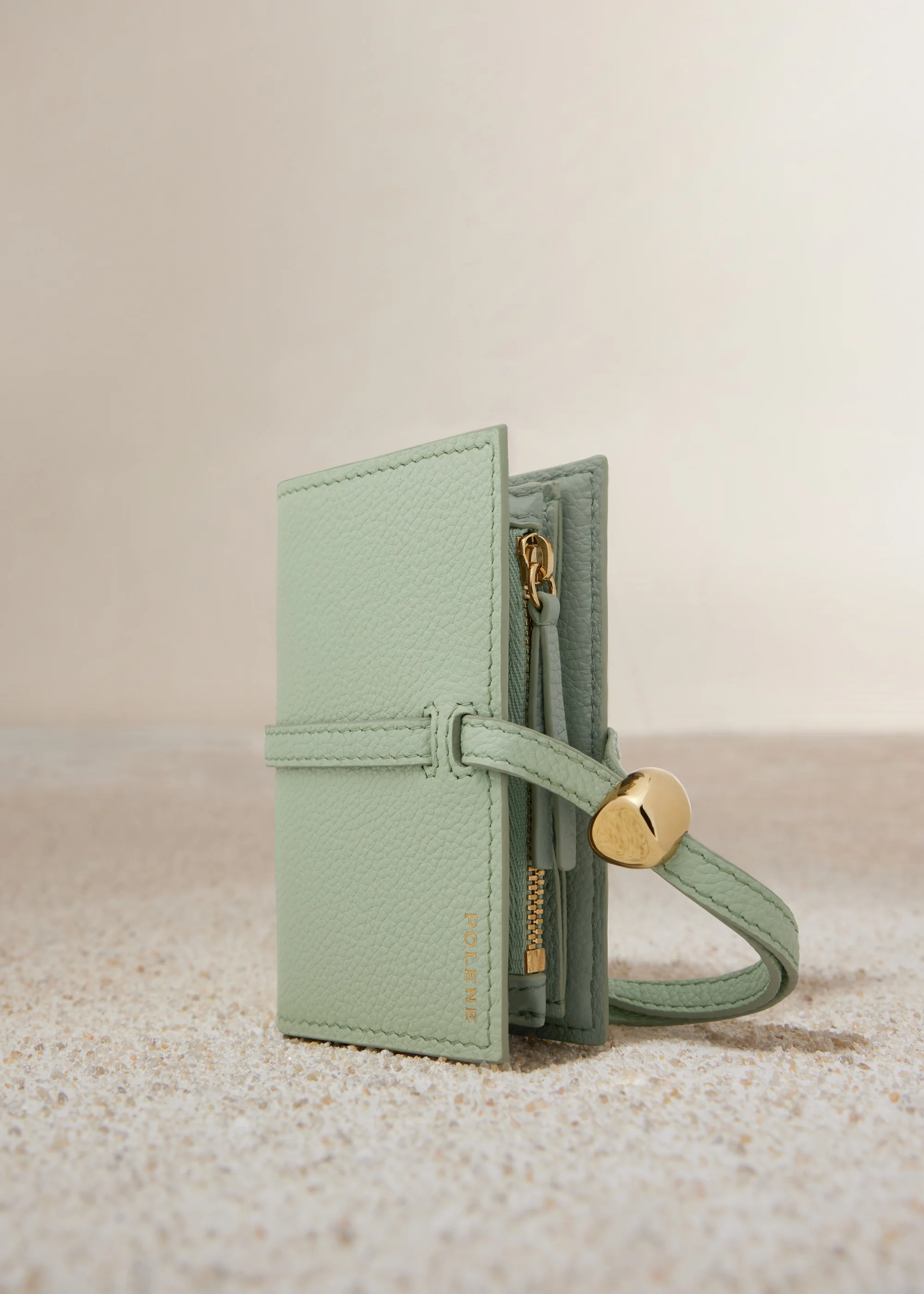 Kayé Card Holder - Textured Duo Fresh Almond - Image 2