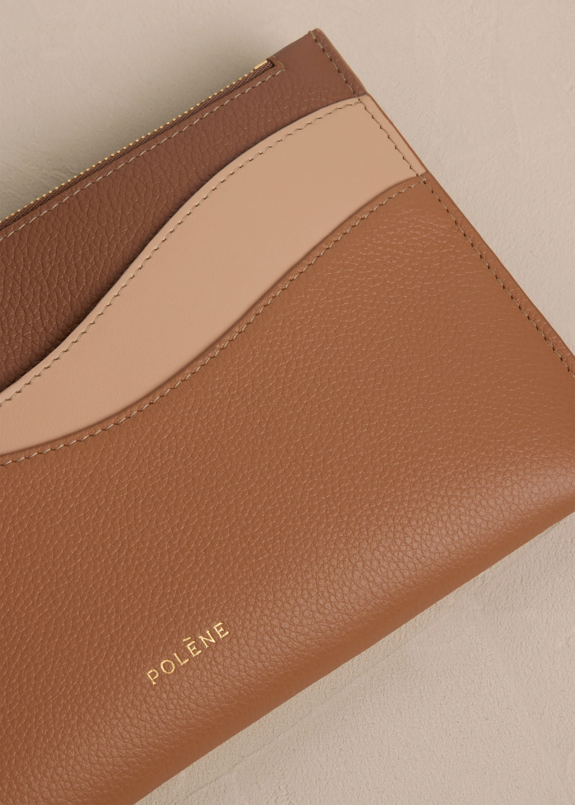 Sierra Pouch - Trio Camel - Image 3