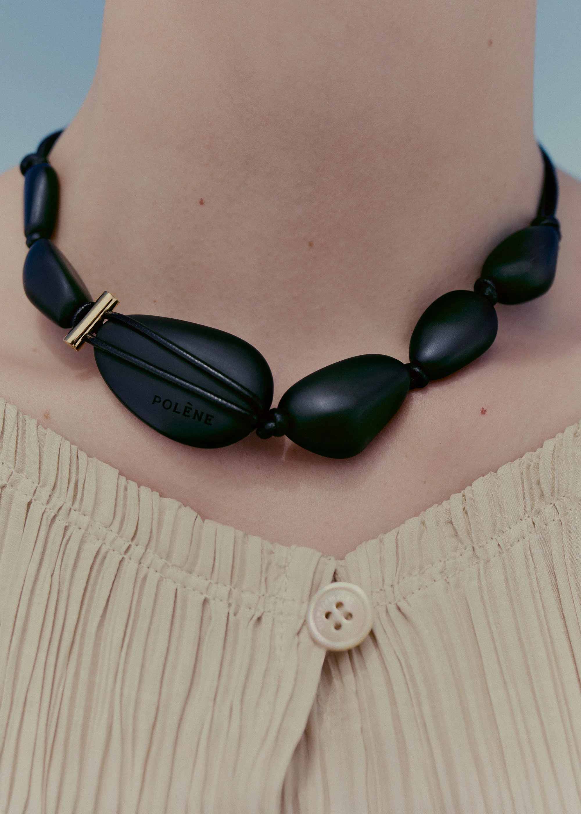 Téré Necklace - Black Marble - Image 3